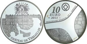 France - Lieux et monuments de France - Belle Épreuve de 10 euro - Château de Versailles 2011