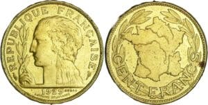 France - Troisième république (1871-1940) - Essai concours de 100 Francs Delamarre 1929