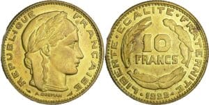 France - Troisième république (1871-1940) - Essai concours de 10 Francs Guzman 1929