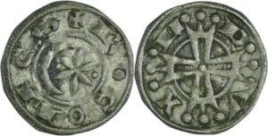 France - Provence - Marquisat de Provence - Raymond VI - Denier