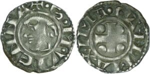 France - Dauphiné - Archevêché de Vienne - Denier (1100-1200)