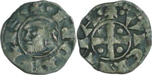 France - Dauphiné - Archevêché de Vienne - Obole (1150-1200)