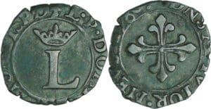 France - Dombes - Louis II de Montpensier - Liard 1580