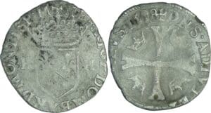 France - Dombes - Henri II de Montpensier - Douzain 1598 (Trévoux)