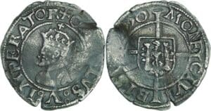 France - Franche-Comté - Charles Quint - 1/2 carolus 1550 (Besançon)