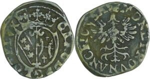 France - Lorraine - Duché de Lorraine - Charles IV - Demi-gros (Nancy)