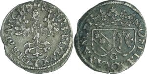 France - Lorraine - Duché de Lorraine - Henri II - Demi-gros (Nancy)