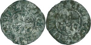 France - Champagne - Provins - Thibaut II - Denier