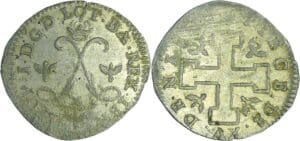 France - Lorraine - Duché de Lorraine - Léopold 1er - XV deniers sd (1710) (Nancy)
