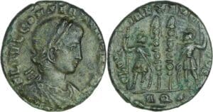 Constance II - Nummus (Aquilée) - Soldats