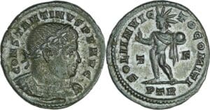 Constantin 1er - 1/2 Follis (310-311, Trèves) - Le Soleil