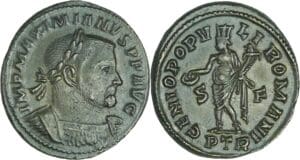 Maximien Hercule - Follis (Trèves)