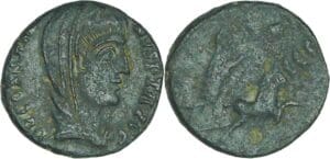 Constantin 1er - Nummus (Alexandrie)