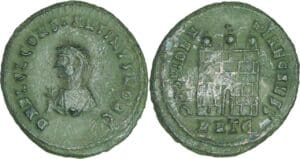 Constantin II - Nummus (317, Héraclée)