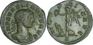 Aurélien - Denier (274-275, Rome) - La Victoire