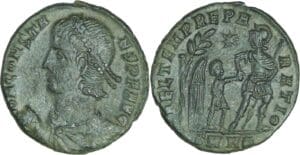 Constans - Demi-maiorina (348-350, Héraclée)