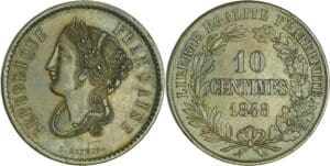 France - Deuxième république (1848-1852) - 10 centimes concours de Boivin 1848
