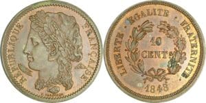 France - Deuxième république (1848-1852) - 10 centimes concours de Farochon 1848