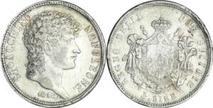 Italie - Royaume de Naples et des deux Siciles - Joachim Murat (1808-1815) - 5 lire 1813 (Naples)