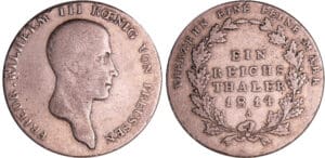 Allemagne - Prussie - Frédérick Guillaume III - Taler 1814 A