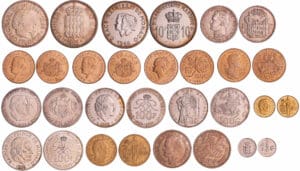 Monaco - Rainier III  (1949-2005) - Lot de 15 monnaies