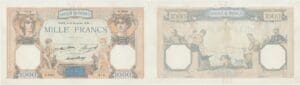 France - 1000 francs (Cérès et Mecure) Type 1927 - 19/11/1936
