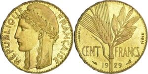 France - Troisième république (1871-1940) - Essai concours de 100 Francs Dropsy 1929
