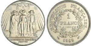 France - Cinquième république (1959- ) - Essai 1 franc Etats Généraux 1989