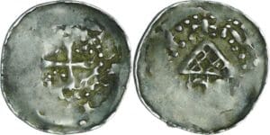 France - Lorraine - Abbaye d'Epinal - Etienne de Bar - Denier (Epinal)