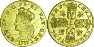 France - Louis XV (1715-1774) - ½ louis d’or de Noailles - 1717 A (Paris) 1er sem