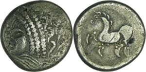 Celtes de l'est - Danube - Tétradrachme type de Noricum (100-50 av. J.-C.)