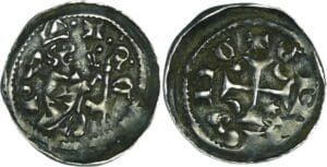 France - Lorraine - Evêché de Metz - Adhémar de Monteil - Denier