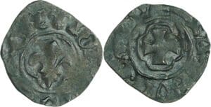 Brabant - Seigneurie de Stein - Jeanne de Merwede - Denier