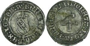 France - Lorraine - Duché de Lorraine - René II - Blanc (Nancy)