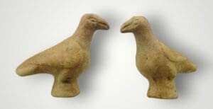 Moyen orient - Rapace en terre cuite - Début 2ème mill av. J.C.