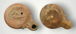 Romain, Empire d’orient - Lampe à huile (scène érotique) - 1er / 2ème siècle après J.C.