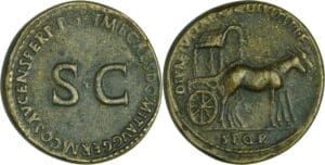 Julia Titi (Sœur de Titus) - Sesterce (90-91, Rome) - Padouan