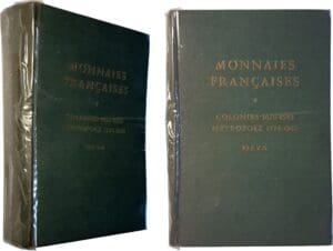 V. Guilloteau - Monnaies françaises, colonies 1670-1942, métropole 1774-1942, V. Guilloteau - Réimpression 