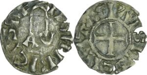 France - Henri 1er (1031-1060) - Denier 1er type de Paris