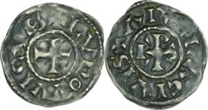 France - Louis l'Aveugle (887-934) - Denier (Arles)