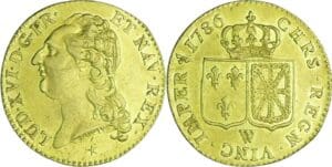 France - Louis XVI (1774-1792) - Louis d’or au buste nu - 1786 W (Lille)