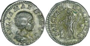 Julia Maésa - Denier (218-220, Rome) - La Félicité