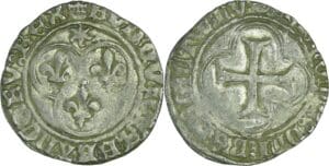 France - Louis XI (1461-1483) - Blanc au soleil (2 novembre 1475) - Tours