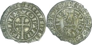 France - Jean II le Bon (1350-1364) - Gros à la queue - 3ème émission 27 septembre 1355