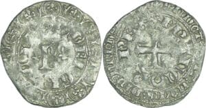 France - Charles V (1364-1380) - Blanc au K - (20 avril 1365)