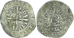 France - Philippe VI (1328-1350) - Gros à la couronne 4ème émission (6 avril 1340)