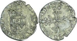 France - Charles IX (1560-1574) - Sol parisis - 1570 N (Montpellier)