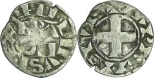 France - Philippe II Auguste (1180-1223) - Denier de Paris