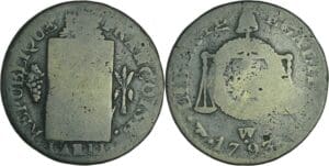 France - Convention (1792-1795) - Sol à la balance type FRANCOISE - An II - 11793 W• (Arras)