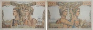 France - 5000 francs (Terre et Mer) Type 1949 - 07/02/1952